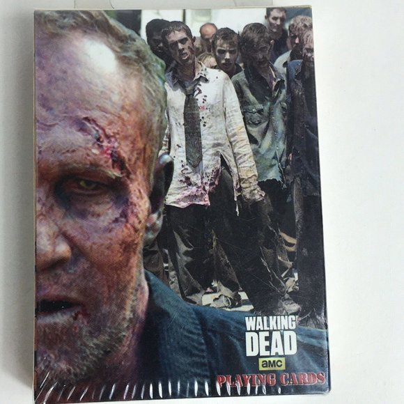 The Walking Dead Playing Cards 2013 AMC Cardinal Industries Zombies Monster New - Picture 12 of 12